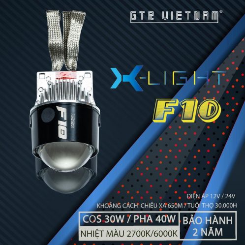 bi gầm led GTR xlight F10