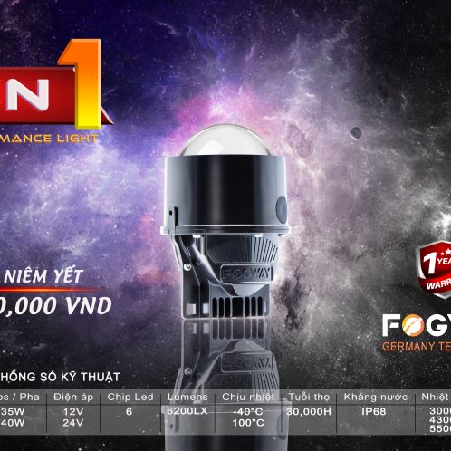 bi led gầm fogway gen 1