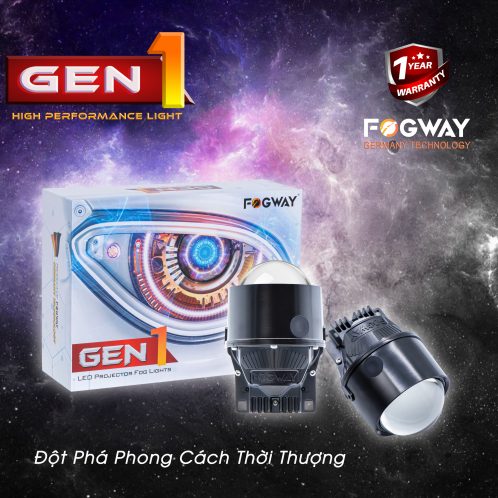 bi led gầm fogway gen 1